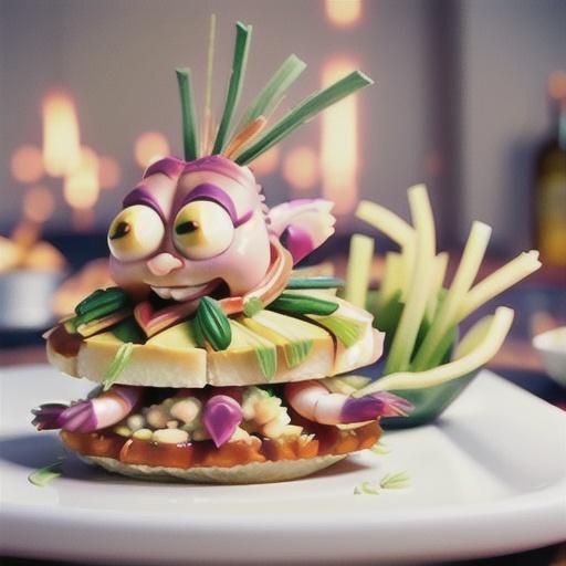 Prawn, fennel & tarragon sandwiches