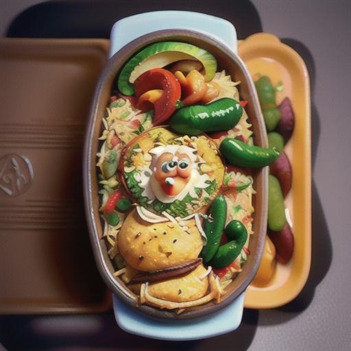 Chicken and vegetable biryani