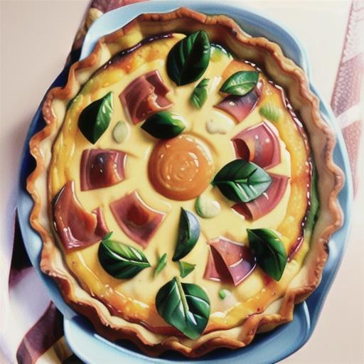 Step by step quiche