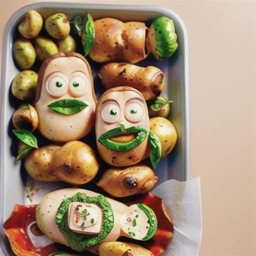 Potatoes Stuffed with Pesto and Sun-Dried Tomatoes