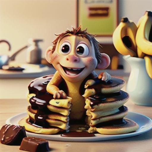 Chunky Monkey Pancakes