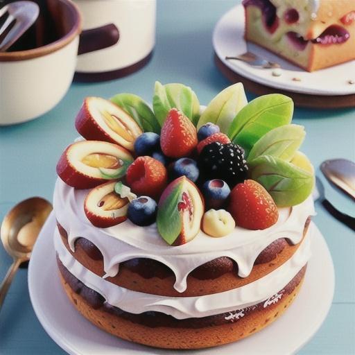 Berry Basket Cake