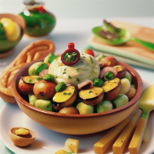 Pesto-Chicken-Potato Salad