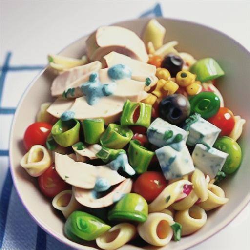Chicken-Gorgonzola Pasta Salad