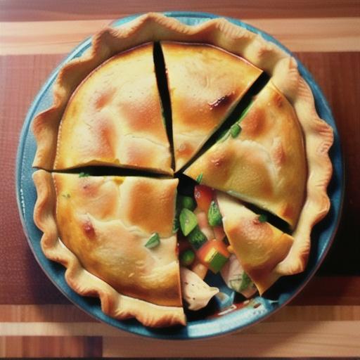 Moroccan Chicken Pie