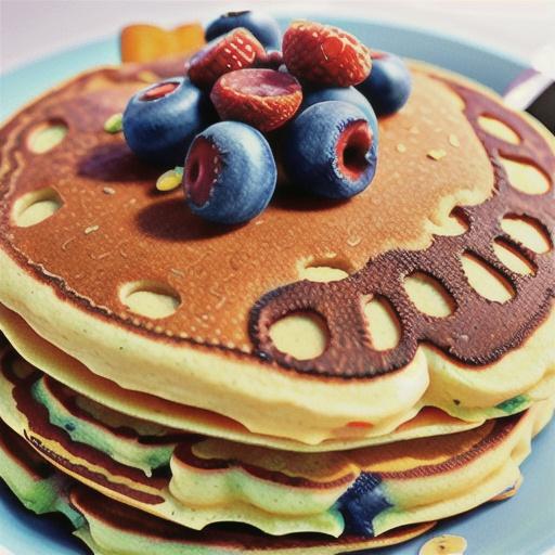 Wheat Germ Whole-Wheat Buttermilk Pancakes