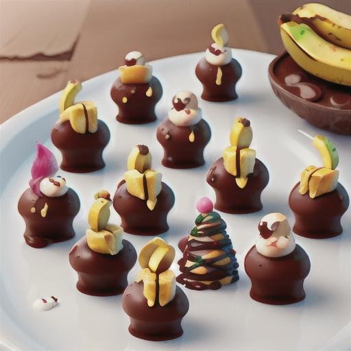 Frozen Chocolate-Covered Bananas