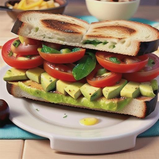 Delicious Avocado Sandwich