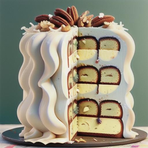 Coconut-Pecan Layer Cake