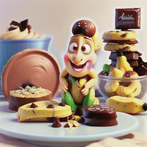 Banana Chocolate Chip Cookies