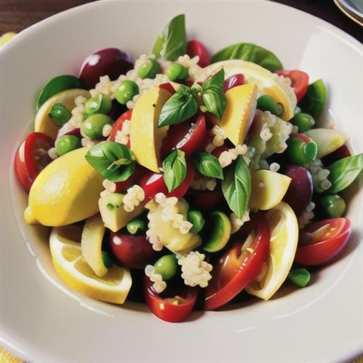 Lemon-Basil Quinoa Salad