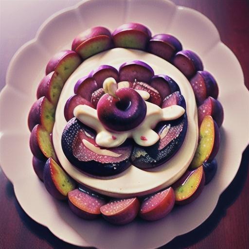 Plum Cakey Tart