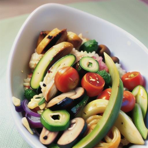 Chicken and mushroom pilaf