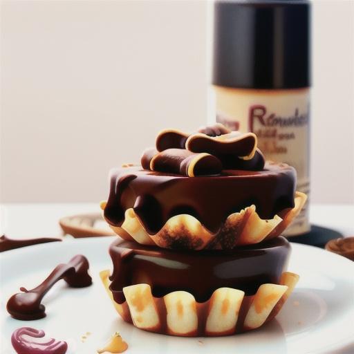 Chocolate caramel tarts