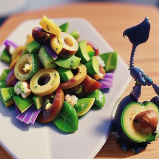 Moreton bay bug & avocado salad