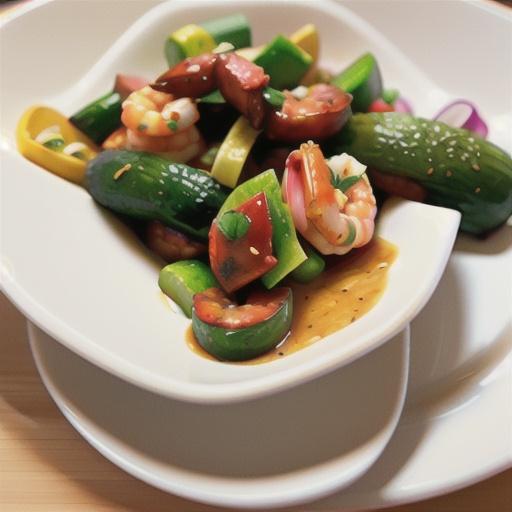 Sesame-Ginger Shrimp and Vegetable Stir-Fry