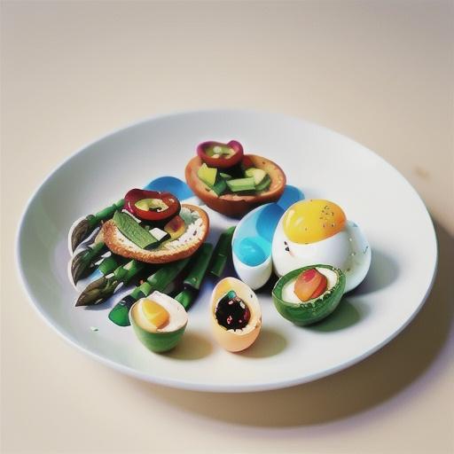 Boiled eggs & asparagus soldiers