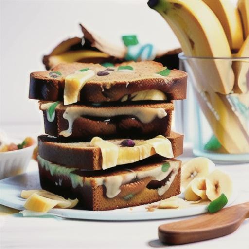 Gluten-free banana and coconut bread