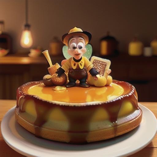 Honey Cake with Orange Glaze