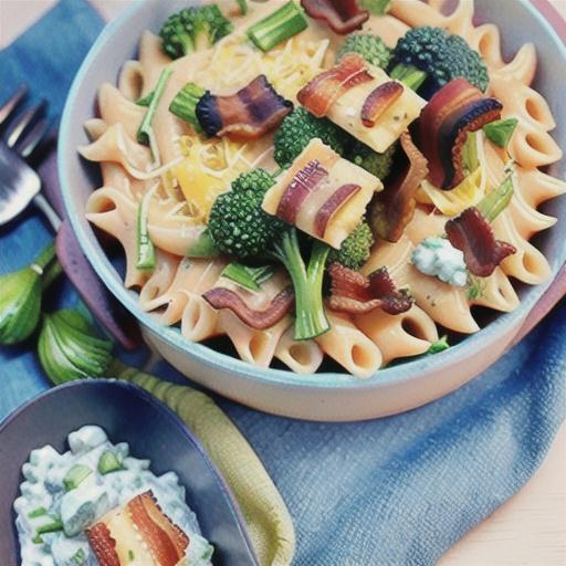 Broccoli pasta bake