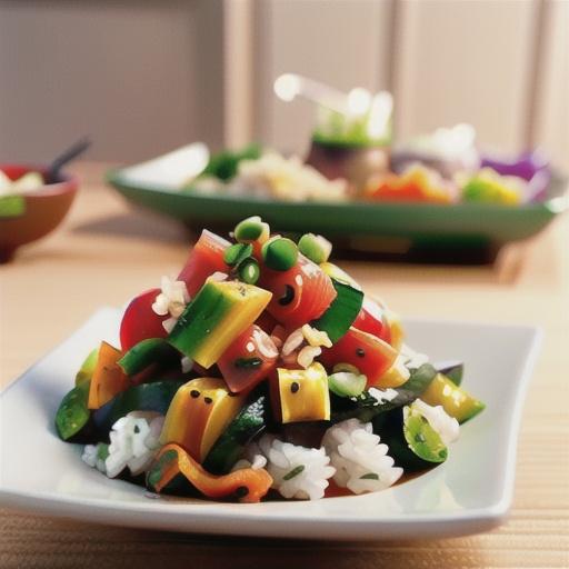 California “Sushi” Rice Salad