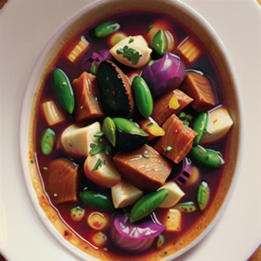 Beef and Red Cabbage Soup
