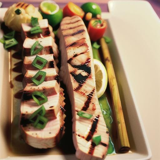 Grilled Pork Tenderloin with Garlic and Lime
