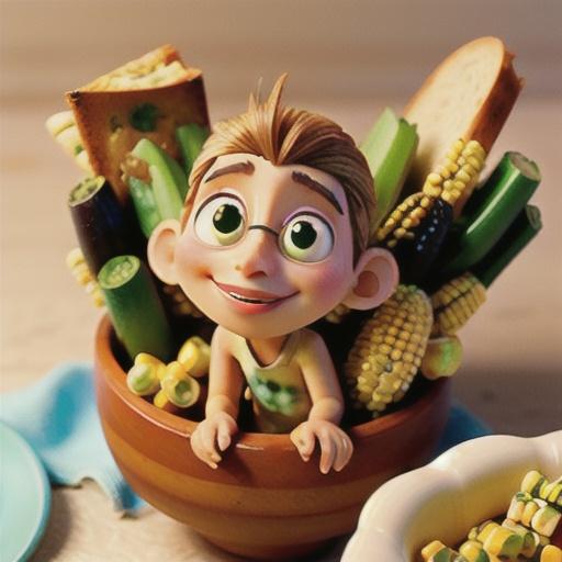 Portabellas with Corn Salsa