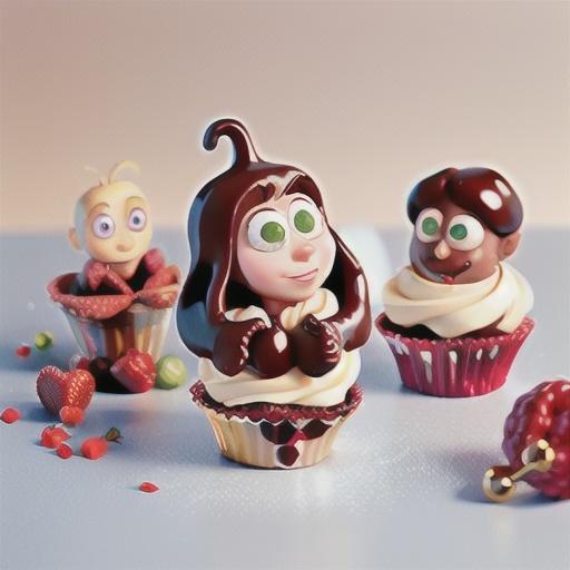 Dark chocolate and raspberry truffles