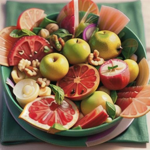 Fennel, Grapefruit, and Apple Salad