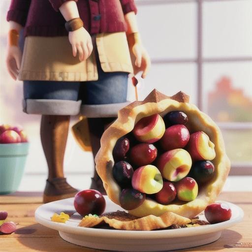 Cranberry Apple Crostata