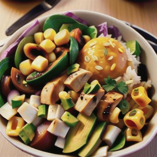 Mexican Chicken and Rice Salad