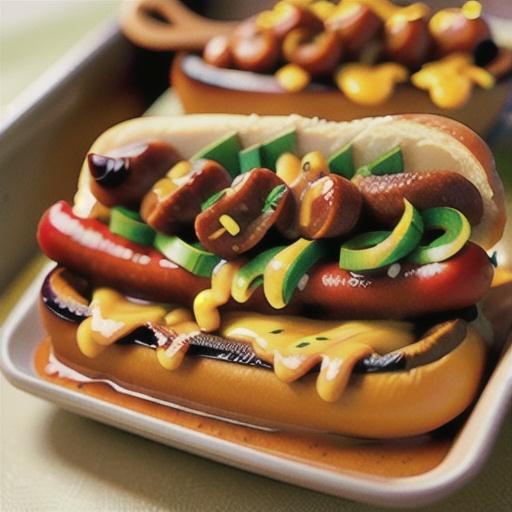 Baked Chili Hot Dogs