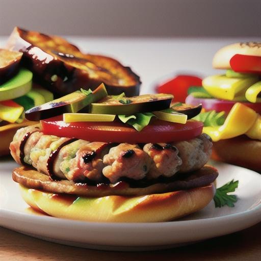 Chef John's Grilled Bacon Meatloaf Burgers