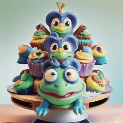 Pull-Apart Turtle Cupcakes