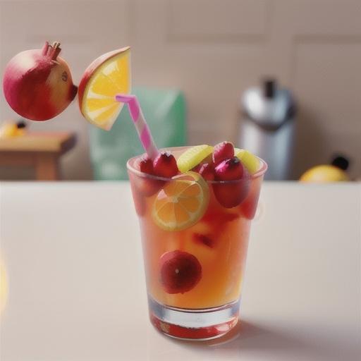 Clementine-Pomegranate Spritzer