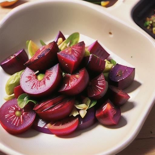 Garlicky Oven-Roasted Beets