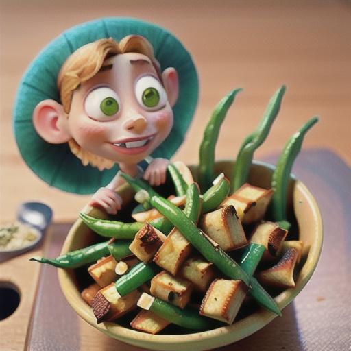 Green Bean Fries with Spicy Mayo