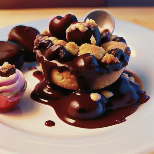 Cherry Chocolate Cobbler