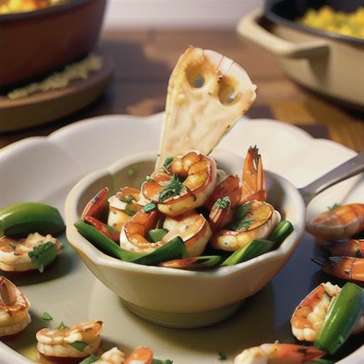 Garlic Parmesan Baked Shrimp