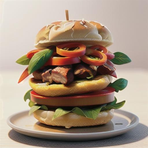 Slow-Cooked Barbecued Pork on Buns