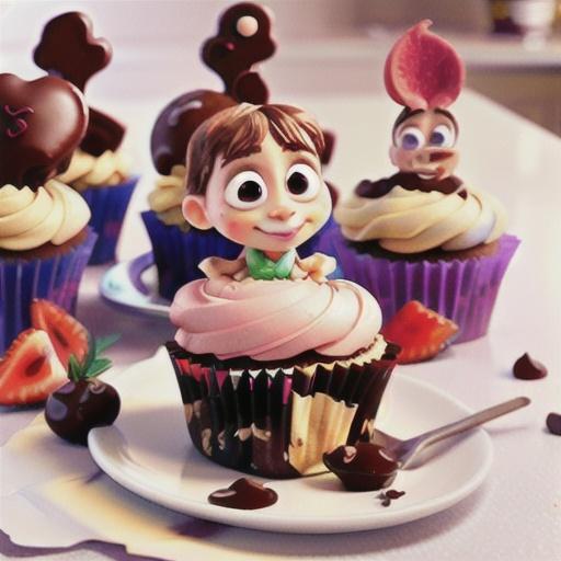 Chocolate chunk cupcakes