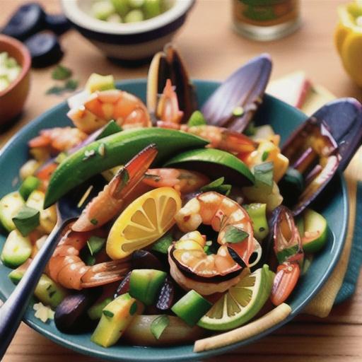 Southwestern Stir-Fried Shrimp