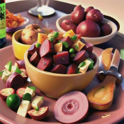 Russian Beet and Potato Salad