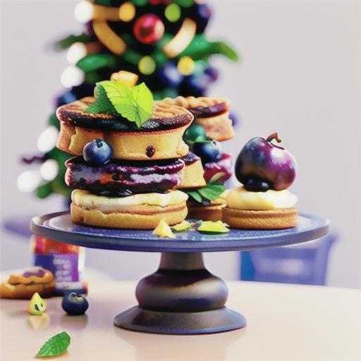 Blueberry cheesecake crumpets recipe