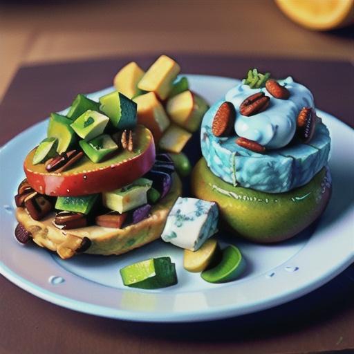 Blue Cheese, Bacon and Chive Stuffed Pork Chops