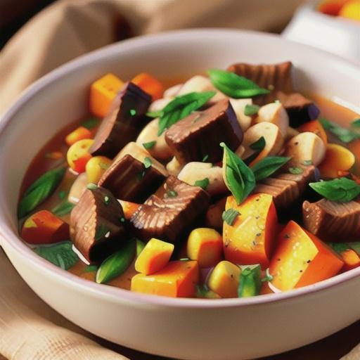 Slow-Cooker Colombian Beef and Sweet Potato Stew