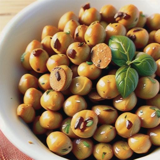 Simple Roasted Chickpea Snack