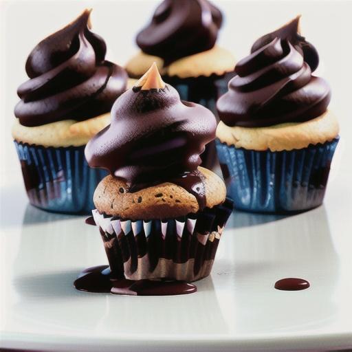 Double chocolate cupcakes
