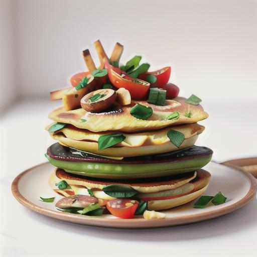 Baked Greek-style omelette (gluten-free)